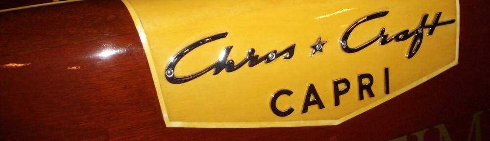 Chris Craft mahogany fifties